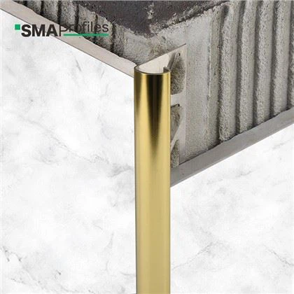 Обробка круглої крайової плитки з нержавіючої сталі